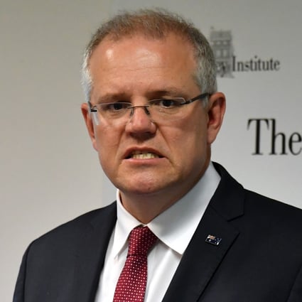 Australian Prime Minister Scott Morrison made the announcement on Saturday. Photo: EPA