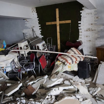 A demolished house church is seen in the city of Zhengzhou in central China’s Henan province in June. Believers are seeing their freedoms shrink dramatically even as the country undergoes a religious revival. Photo: AP