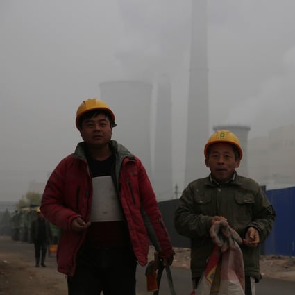The Chinese government has moved away from blanket bans on heavily polluting industries. Photo: EPA-EFE