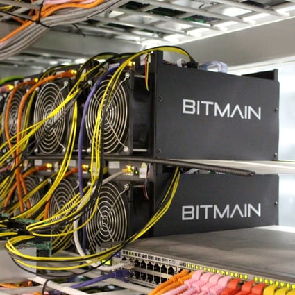 Bitcoin mining computers are pictured in Bitmain's mining farm near Keflavik in Iceland on June 4, 2016. Photo: Reuters