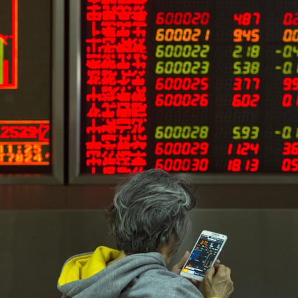 The benchmark Shanghai Composite Index has lost 25 per cent so far this year, ending trading on Thursday at 2,483 points, making it one of the world’s worst performers in 2018. Photo: AP