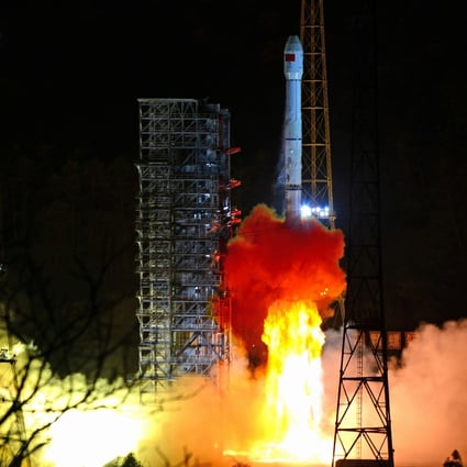 The Chang-e lunar blasted off in Sichuan earlier this month. Photo: Reuters