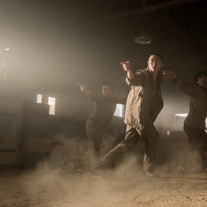 Do Kyung-soo (centre) in a still from Swing Kids (category IIB; Korean, English), directed by Kang Hyeong-chul. Park Hye-su and Jared Grimes co-star.
