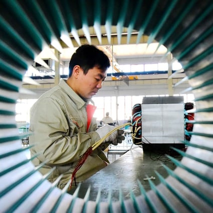 The purchasing managers’ index is usually an advance indicator of China’s industrial production, trade activities, employment and business confidence. Photo: Reuters