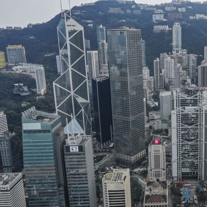 Hong Kong’s office property sales activity fell 45 per cent in 2018, with just 196 transactions, according to Midland data tracking 50 major office buildings across the city. Photo: Winson Wong
