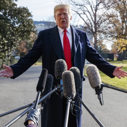 US President Donald Trump, in a December 7, 2018, file photo, taken on the South Lawn of the White House. Photo: AP