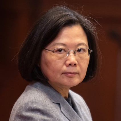 Taiwan’s President Tsai Ing-wen says she is open to cross-strait talks but only if Beijing promotes democracy and renounces the use of force against the island. Photo: Bloomberg