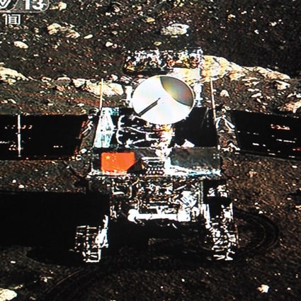 The Yutu rover’s mission is to collect samples and identify what minerals are on the moon. Photo: AFP