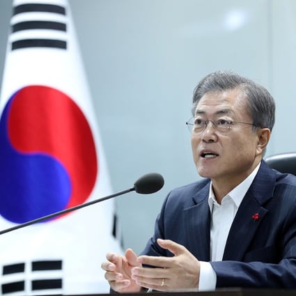 South Korea’s President Moon Jae-in. Photo: Reuters