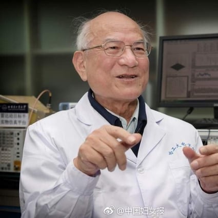Liu Yongtan, the lead scientist on the Over-the-Horizon radar was given the nation’s top scientific honour on Tuesday. Photo: Weibo