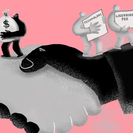 Forced technology transfer has been a longstanding complaint of the United States against China. Illustration: Brian Wang