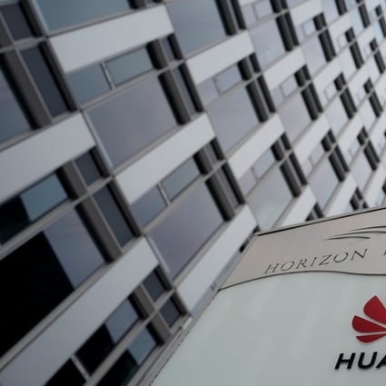 Logo of Huawei is seen in front of the local offices of Huawei in Warsaw, Poland January 11, 2019. Photo: REUTERS