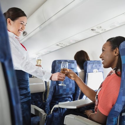 Millennials are 10 per cent more likely to be intoxicated on a flight than older passengers, according to a new survey. Photo: Alamy
