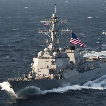Beijing slammed Washington after the USS McCampbell, a guided missile destroyer, sailed near the disputed Paracel Islands in the South China Sea. Photo: US Navy