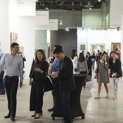 Visitors to Art Stage Singapore in 2015, before the fair hit hard times. Photo: Lucas Schifres