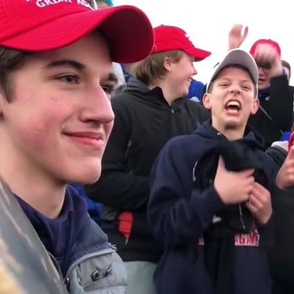 Teen Boys In Trump Hats Taunt Native American Elder Nathan Phillips Video Goes Viral South China Morning Post