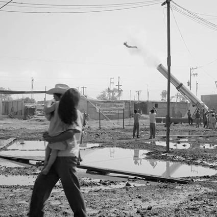 A still from Roma. The film is Nexflix’s first to be nominated for an Oscar.