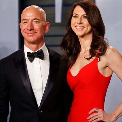 Amazon founder Jeff Bezos and wife MacKenzie are getting divorced. Photo: Reuters