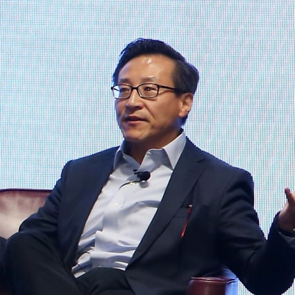 Joseph Tsai Chung-hsin, executive vice-chairman of Alibaba Group Holding, expects a “healthy correction” in the valuations of China’s private technology market within the next six to nine months. Photo: Edmond So