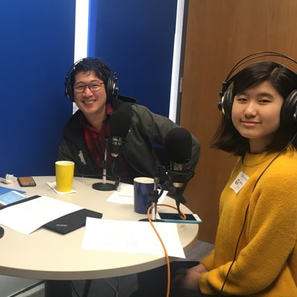 Zen Soo (left) with Lumos CEO Euwin Ding and Timeless CEO Emma Yang for the Inside China Tech podcast.