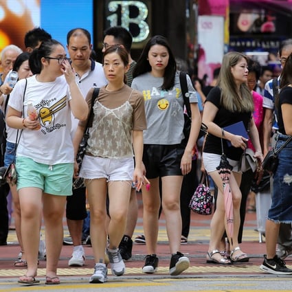 Just 23.4 per cent of young Hongkongers said they were willing to work in Guangdong province. Photo: Dickson Lee