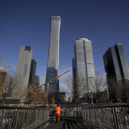 The central business district in Beijing. Foreign governments have also urged China to bring its accounting standards closer to global convention. Photo: AP