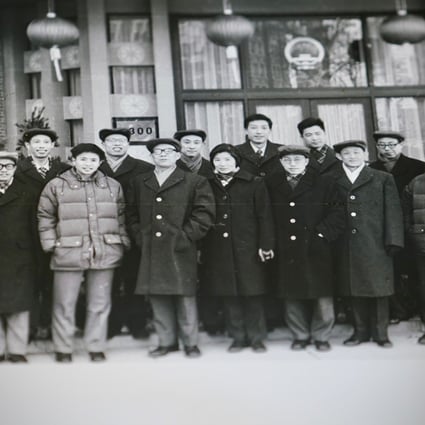 Members of the first group of Chinese students to travel to the US for university study in the late 1970s.