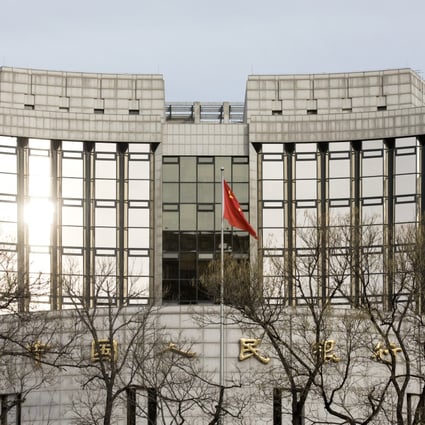 The People’s Bank of China (PBOC), China’s central bank, has added liquidity through six cuts to the reserve-requirement ratio since the start of 2018, but has not shifted the more powerful one-year lending rate since 2015. Photo: Bloomberg