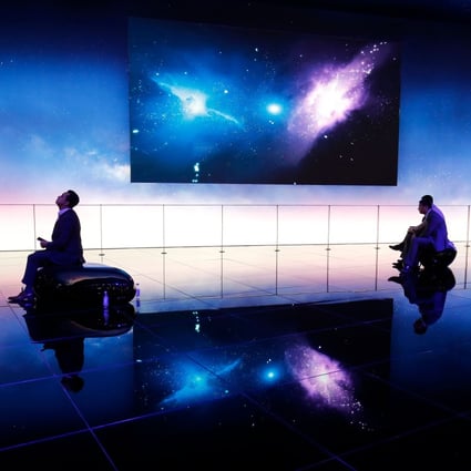 The Huawei Technologies booth at last year’s Mobile World Congress event in Barcelona, Spain. Photo: Agence France-Presse