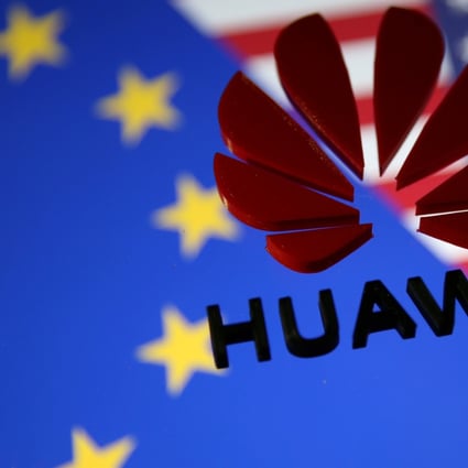 The Chinese telecommunications giant Huawei faces trouble in both the EU and the US. Illustration: Reuters