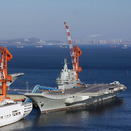 China’s home-built Type 001A is its second aircraft carrier. Photo: Weibo