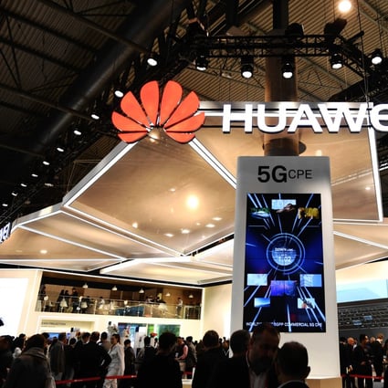 China's telecom giant Huawei displays 5G technology at the 2018 Mobile World Congress in Barcelona, Spain, February 26, 2018. (Xinhua)