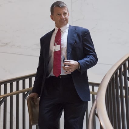 Erik Prince says he has no plans for any activities in Xinjiang. Photo: AFP