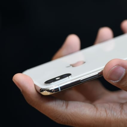 Apple’s iPhone shipments in China fell by about 20 per cent in the fourth quarter. Photo: AFP