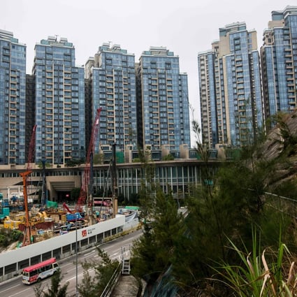 Hong Kong home builders such as CK Asset Holdings have hinted they will cut prices of new homes should the general market trend lower. Newly constructed residential buildings taking shape in the Kowloon district of Hong Kong. Photo: AFP