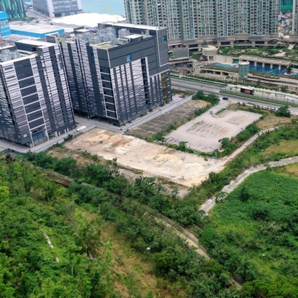 The data centre site won by Sunevision Holdings, the technology arm of Hong Kong property developer Sun Hung Kai Properties, for HK$5.46 billion in Tseung Kwan O in December. Photo: Winson Wong
