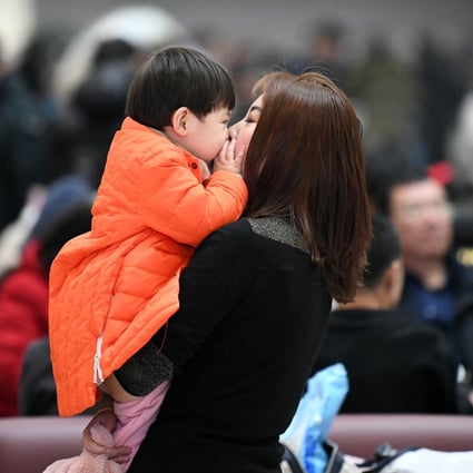 China’s family planning policy has been questioned as fines apply to couples having a third child despite falling fertility rates. Photo: Xinhua