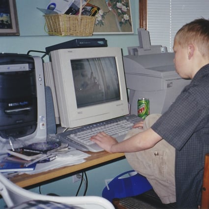 Cam Adair became addicted to online games as a child. Picture: courtesy of Cam Adair