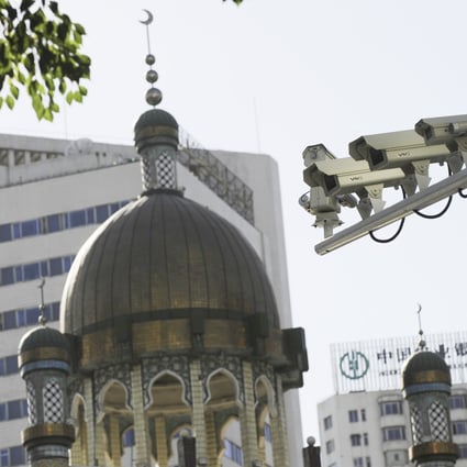 The Chinese government has ramped up personal surveillance in Xinjiang over recent years. Photo: AFP