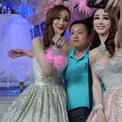 A Chinese tourist at Tiffany’s in Pattaya, Thailand. Photo: Claudia Hinterseer