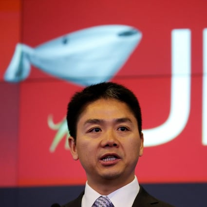 Richard Liu Qiangdong, the founder and chief executive of Chinese e-commerce company JD.com. Photo: Reuters