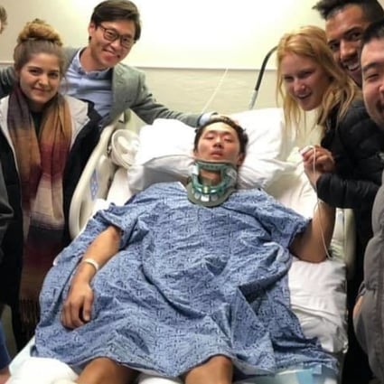 Praying for a miracle ExHong Kong gymnast Jesher Yau paralysed in US hospital after fall