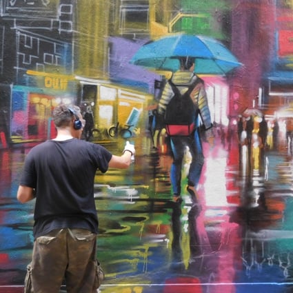 Hong Kong S Old Neighbourhoods Get A New Look As Street Art Takes Over Obscene Graffiti South China Morning Post