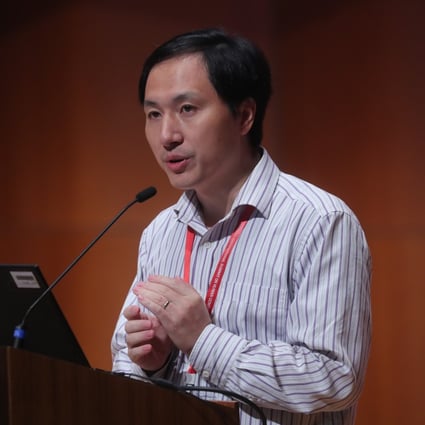 Chinese scientist He Jiankui was found to have “seriously violated” Chinese laws in the pursuit of his work. Photo: Sam Tsang