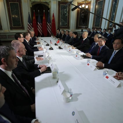 China and the United States continued trade talks in Washington last week. Photo: AFP