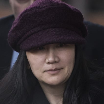 Huawei chief financial officer Sabrina Meng Wanzhou leaves her home to attend court in Vancouver, British Columbia, on January 29. Photo: AP