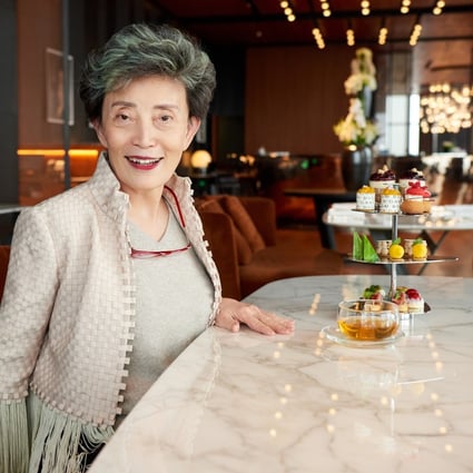 Trainer of Chinese models Grace Han, commonly known as Auntie Han, at the Bulgari Hotel in Shanghai. Photo: Will Wu