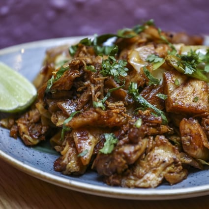 Chicken kothu, a delicious mess of a dish, served at Hotal Colombo on Elgin Street in Central. Photo: Jonathan Wong