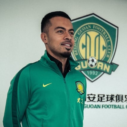 Beijing Guoan’s Nico Yennaris is among the naturalised players who will have to wait to make their debut in the CSL. Photo: Twitter