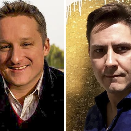 Canadians Michael Spavor (left) and Michael Kovrig have been accused by China of spying. Photo: Facebook